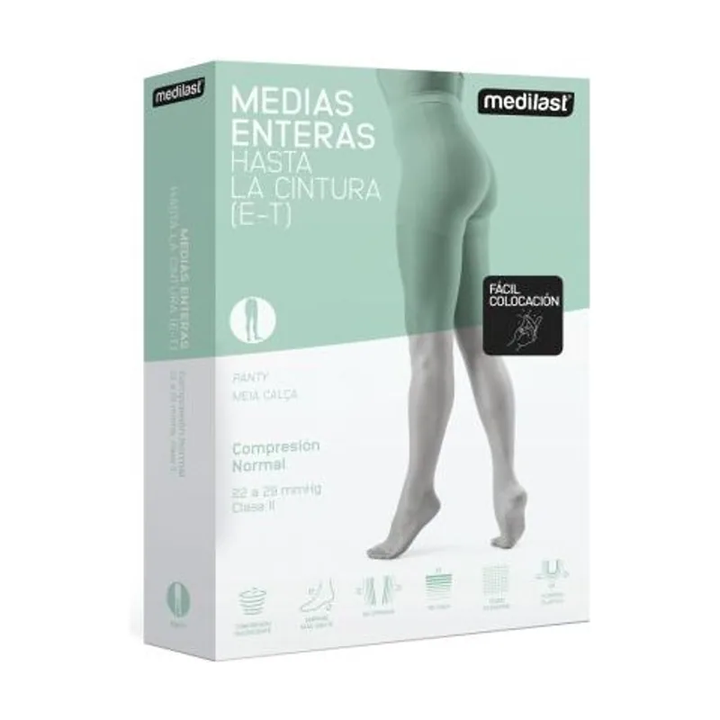 Compresión Normal Facil Colocación Negro Talla Xl