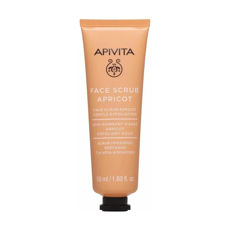 Apivita Exfoliante Facial Suave con Albaricoque 50ml