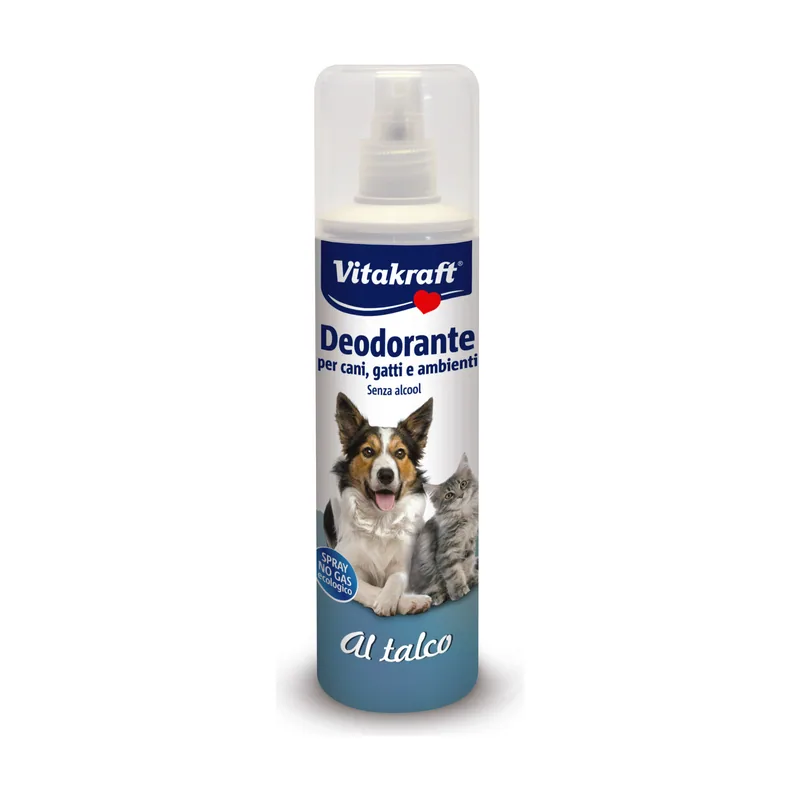 Spray Desodorante Perro y Gato con Talco 250 ml