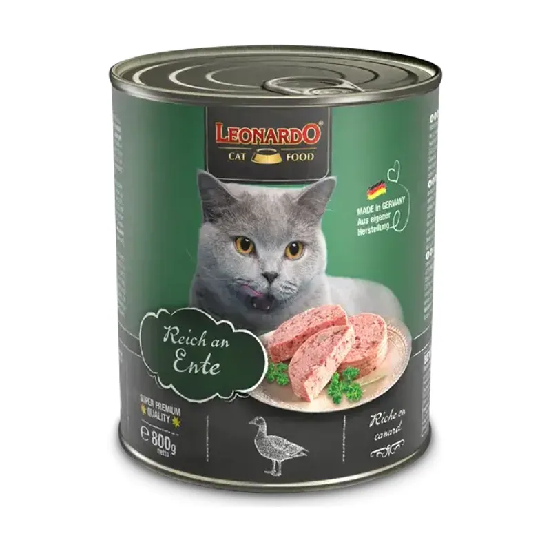 Comida Húmeda Rico en Pato para Gatos 400 GR