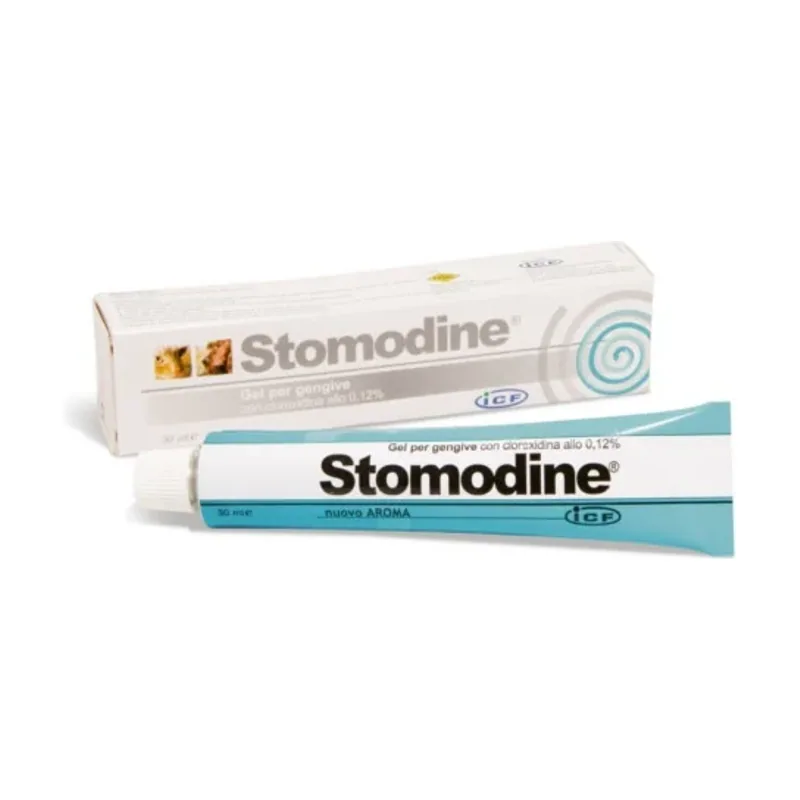 Gel Antiséptico Bucal Stomodine para Perros y Gatos 30 GR