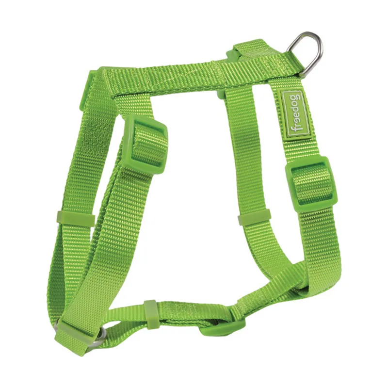 Arnés Nylon Basic Verde Lima XL