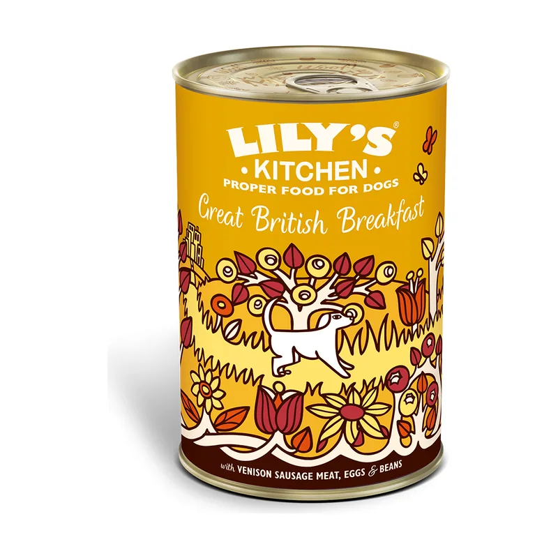 Comida Húmeda Desayuno Británico para Perros 400 GR