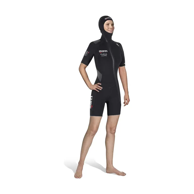 Shorty De Manga Corta Para Mujer Flexa Core She Dives 4/3 mm
