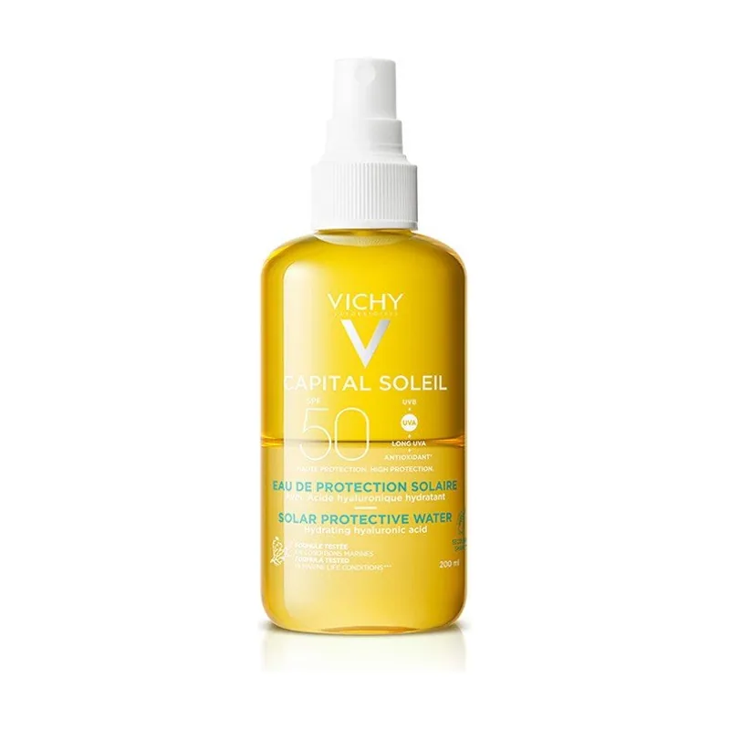 Vichy Capital Soleil Agua de Protección Solar Hidratante Spf50