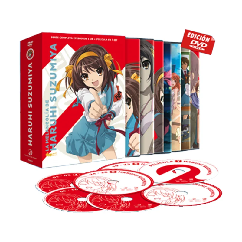 La Melancolía de Haruhi Suzumiya Edición DVD