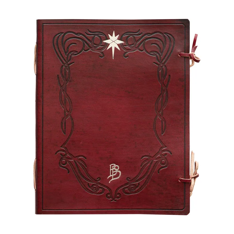 Cuaderno De Cuero El Señor De Los Anillos