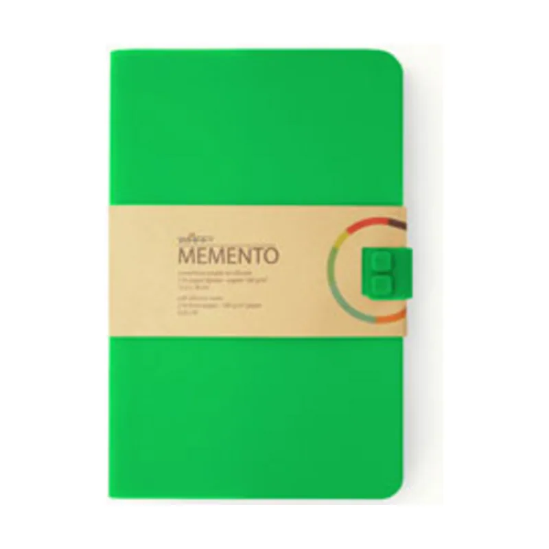 Libreta Memento L Verde Esmeralda/Emerald