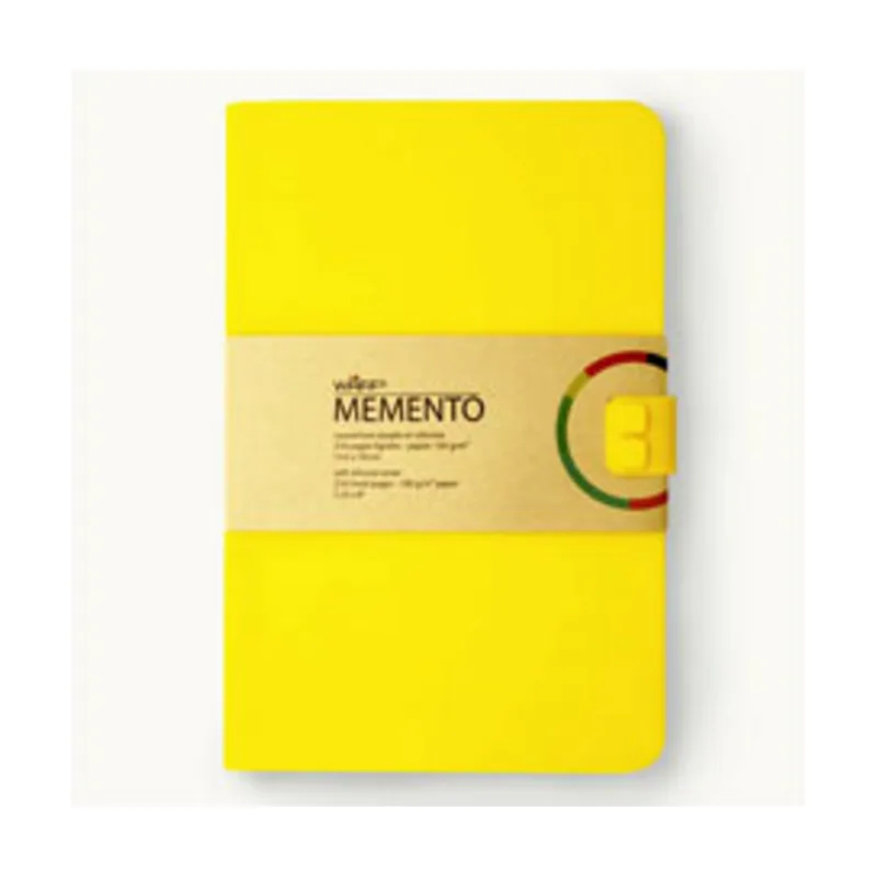 Libreta Memento L Amarillo/Yellow