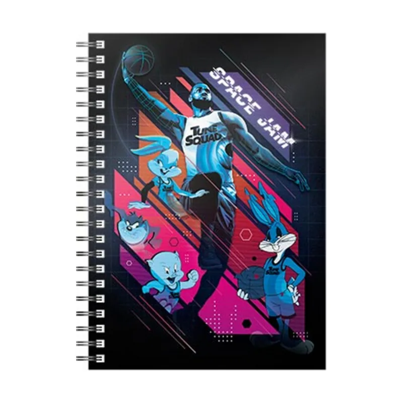 Libreta Espiral Lebron Mate Space Jam Looney Tunes