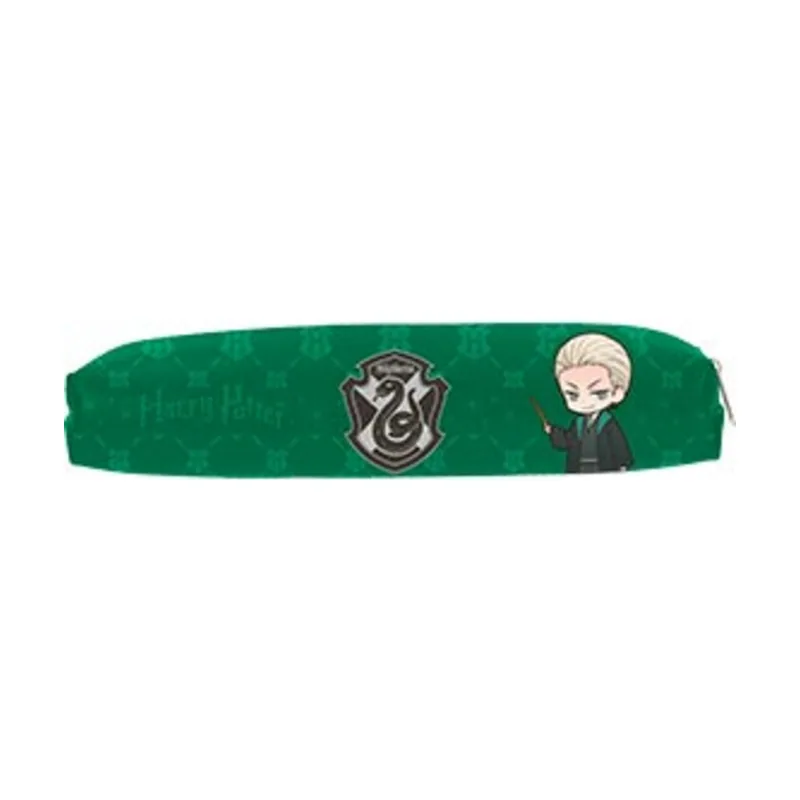 Estuche Lapiz Slytherin Dibujos Draco y Snape Harry Potter