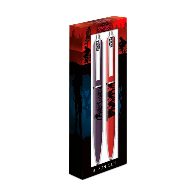 Stranger Things Pack 2 Bolígrafos Premium