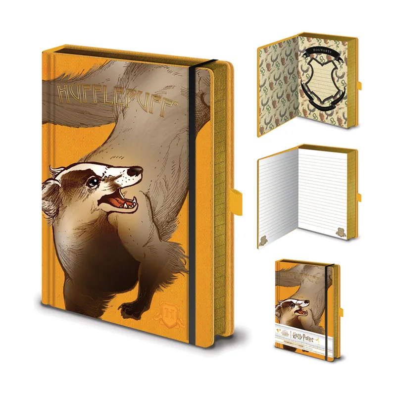 Harry Potter Cuaderno A5 Premium Intricate Houses Hufflepuff
