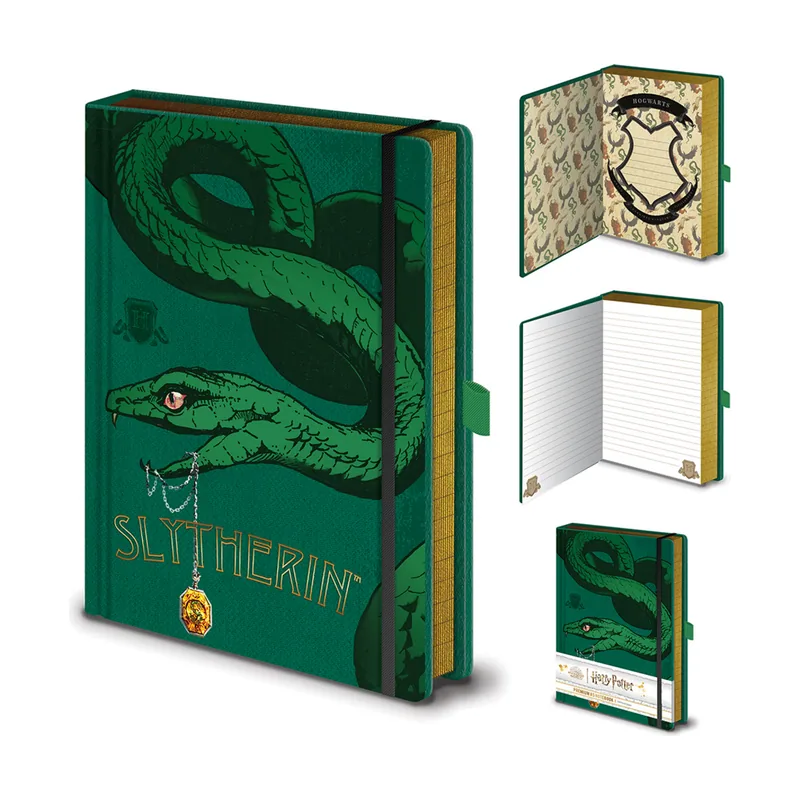 Harry Potter Cuaderno A5 Premium Intricate Houses Slytherin