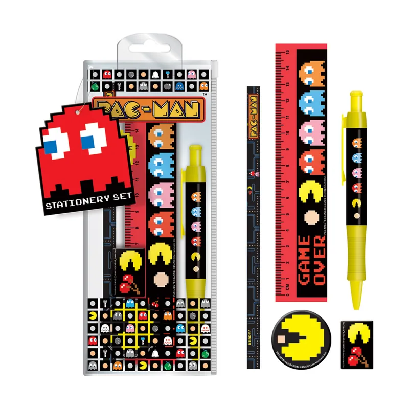 Pac-Man Set De Papelería Characters