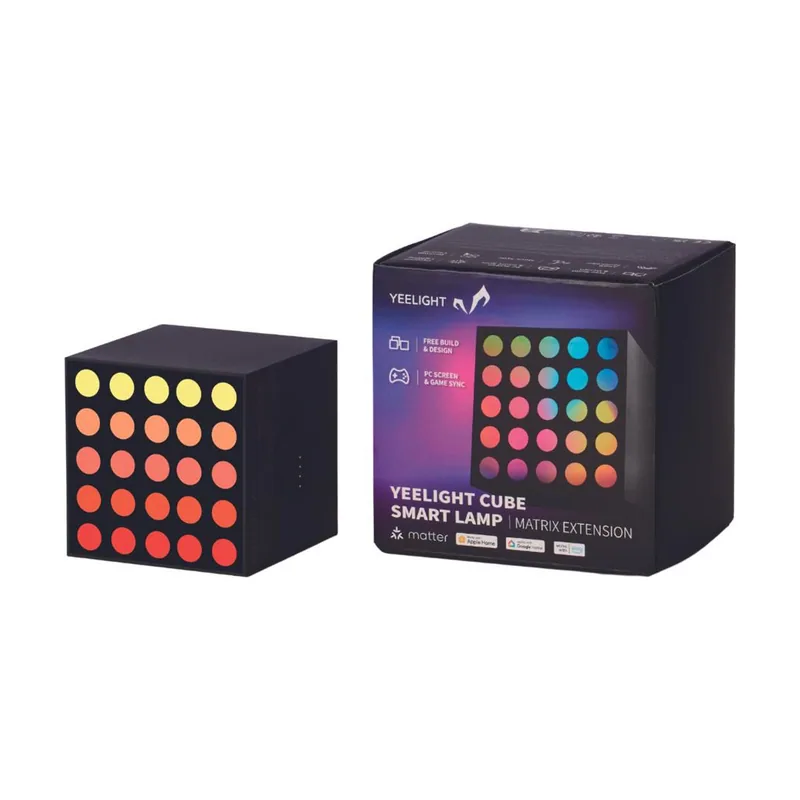 Cube Lámpara de mesa inteligente Wi-Fi/Bluetooth