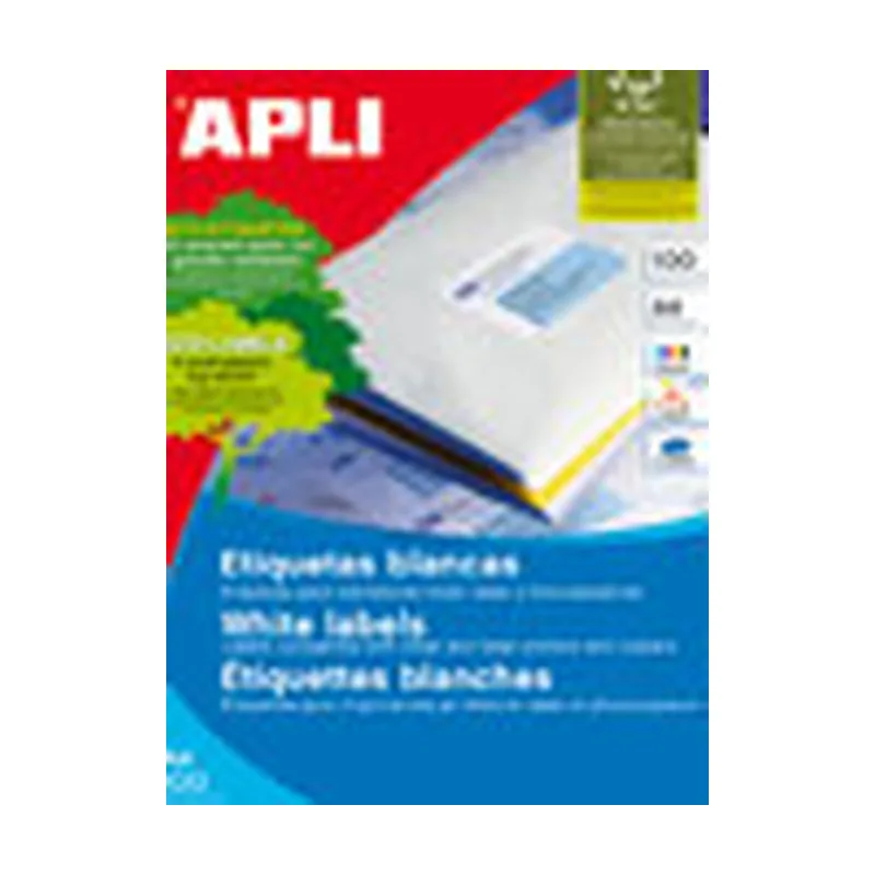 Paper Ref. 1283 Etiquetas Adhesivas I/L/C 38x21,2 mm