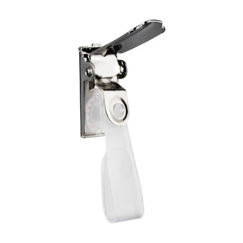 810326 accesorio para porta-tarjetas Clip de acreditación Níquel 25 piezas