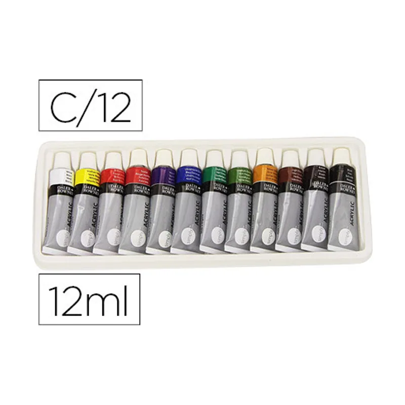 Simplemente Acrílico Paint Set 12 ml Set de 12
