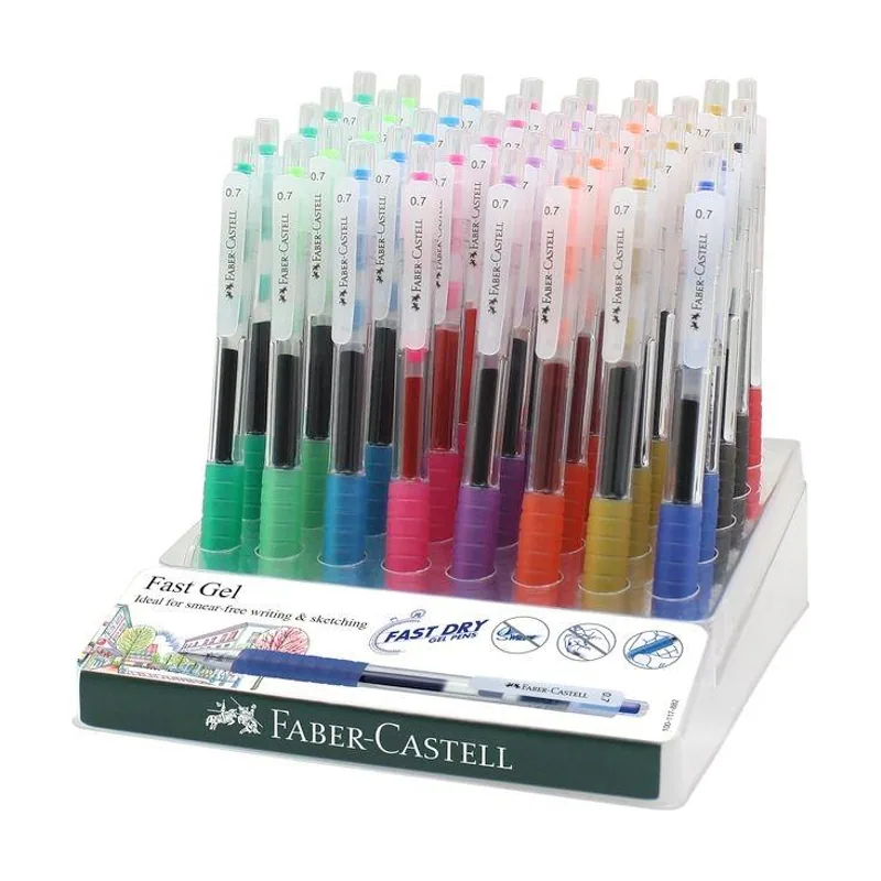Expositor bolígrafo roller fast gel grip surtido expositor 40u