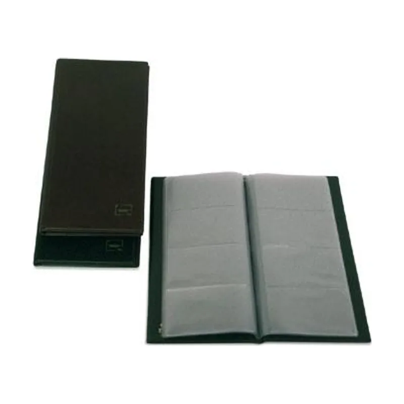 Tarjetero PVC Negro 29 x 14 cm