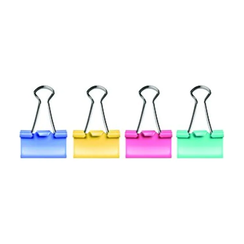 Pinza pala abatible 19 mm colores surtidos caja de 40