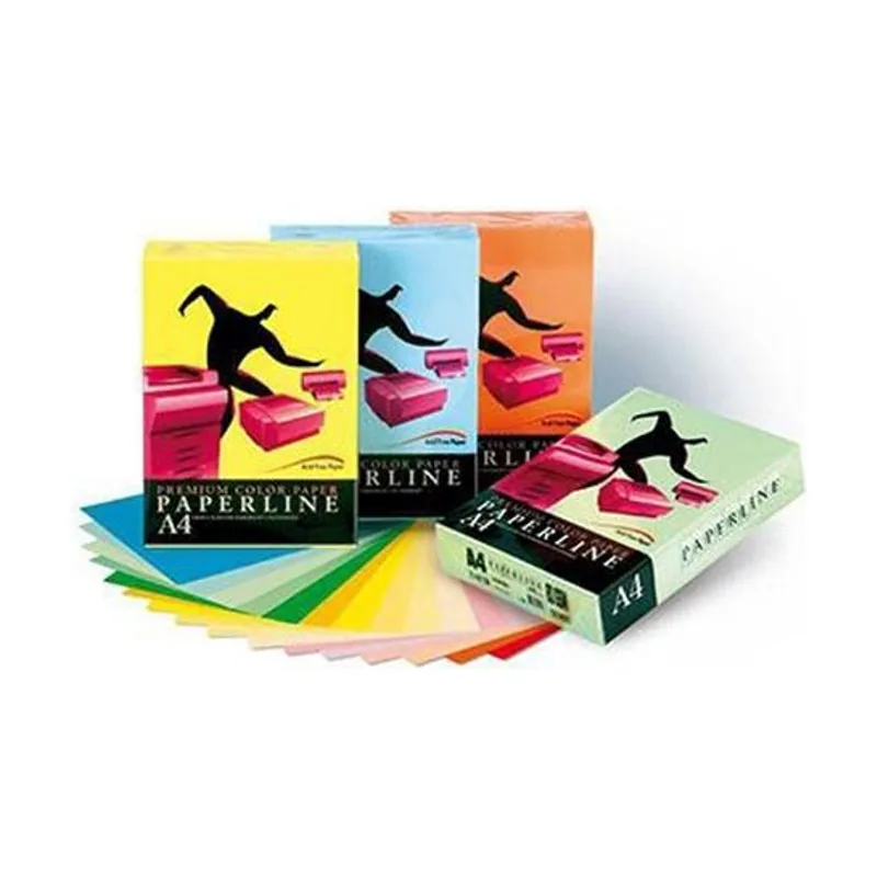 OFITURIA FAB-15648 Pack 500 Hojas Amarillo Fuerte Tamaño A4