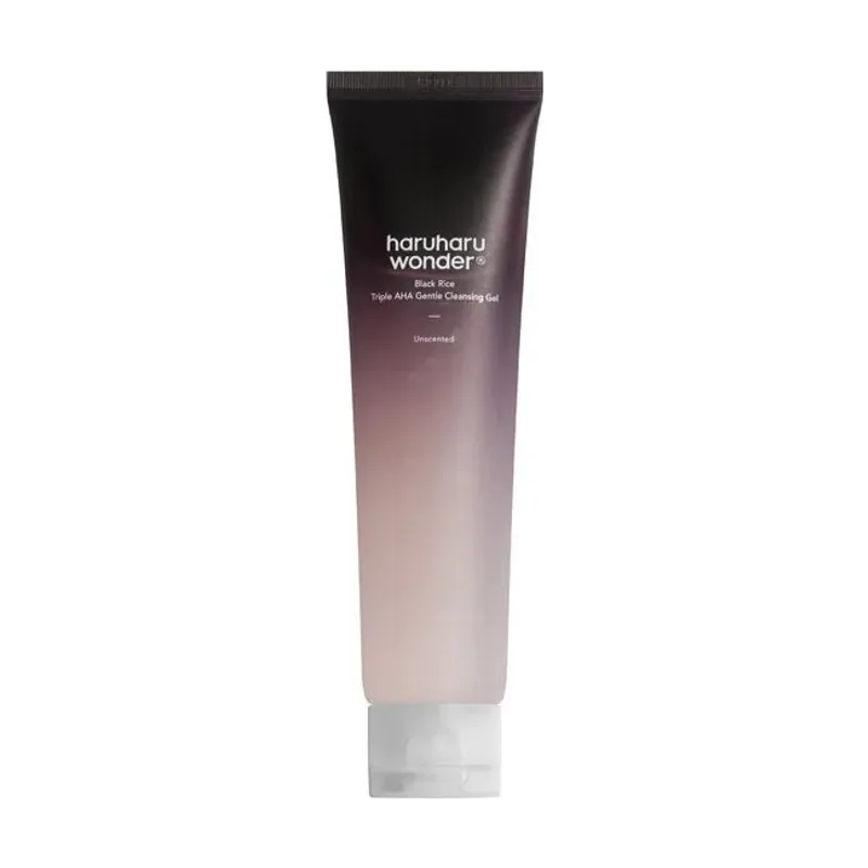 Haruharu Wonder Black Rice Triple Aha Gentle Cleansing Gel 100ml