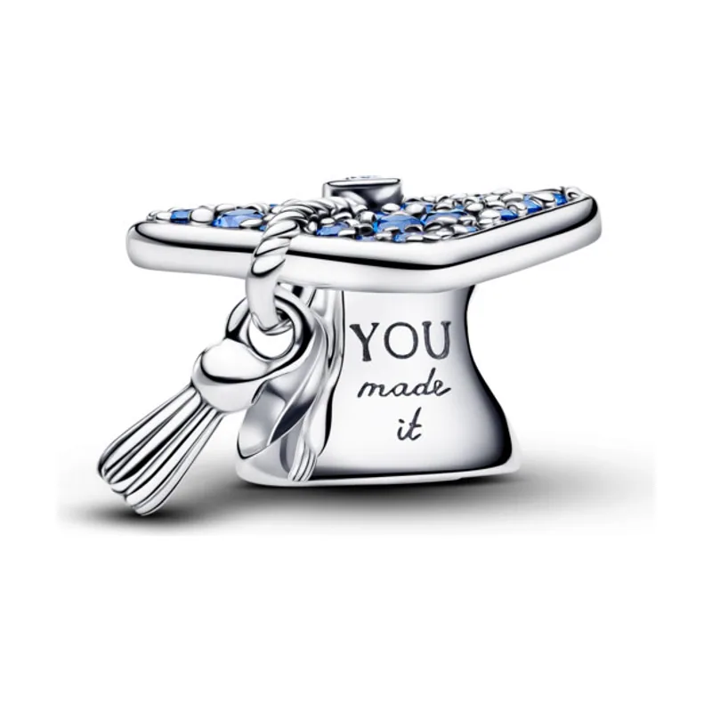 Charm en plata de primera ley Birrete de Graduación 2026 794461C01