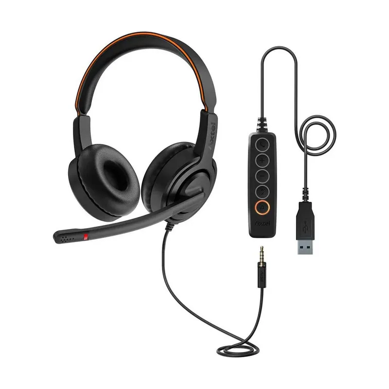 Auriculares Voip Axh-v45ucd