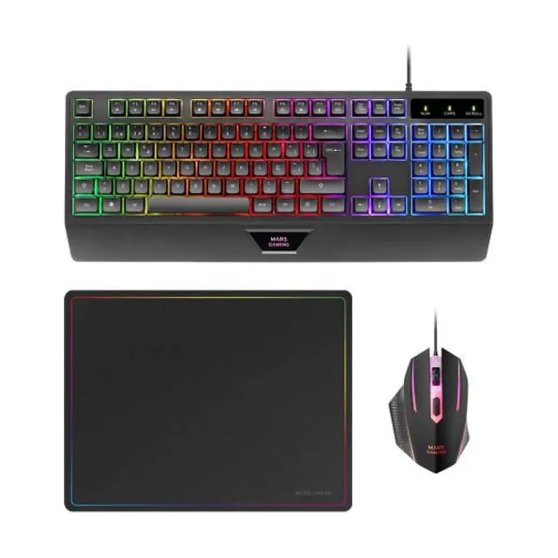 Teclado y Ratón Gaming Combo Ytrium Español