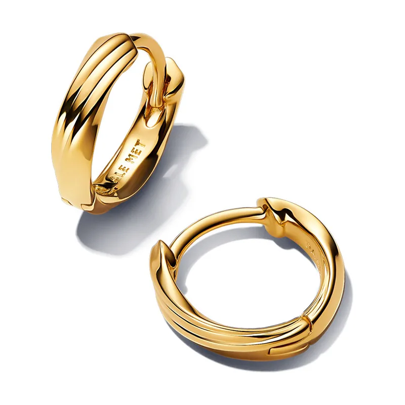 Aretes de aro retorcidos 263871C00