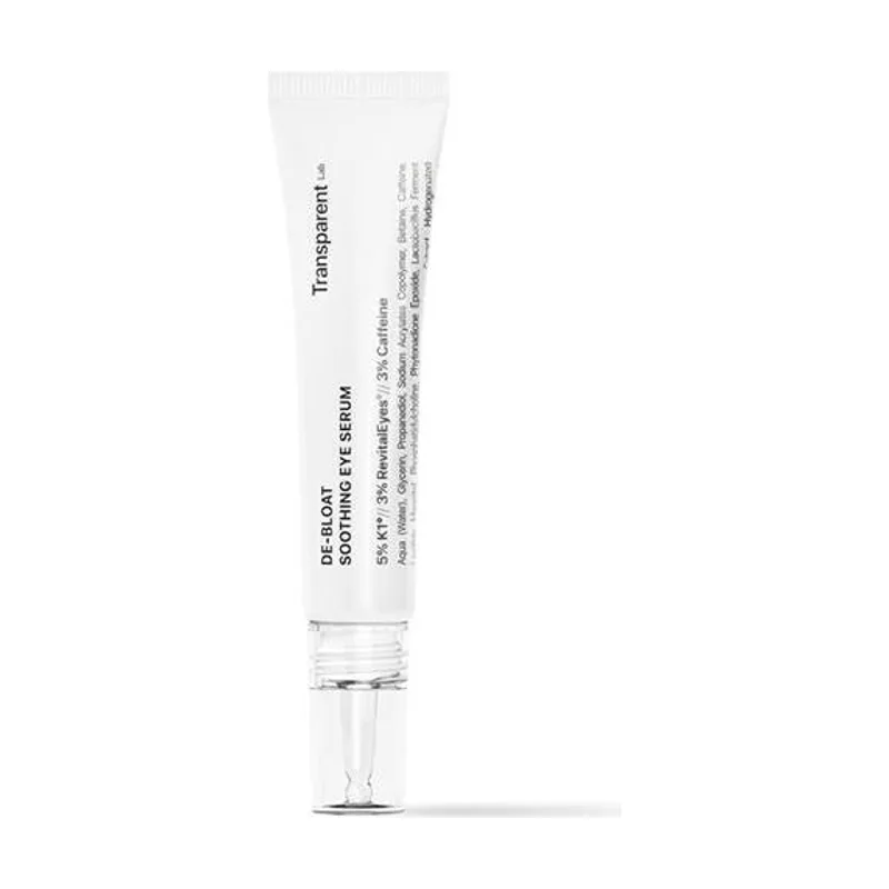 Transparent Lab De-Bloat Soothing Eye Serum Contorno de Ojos 15ml