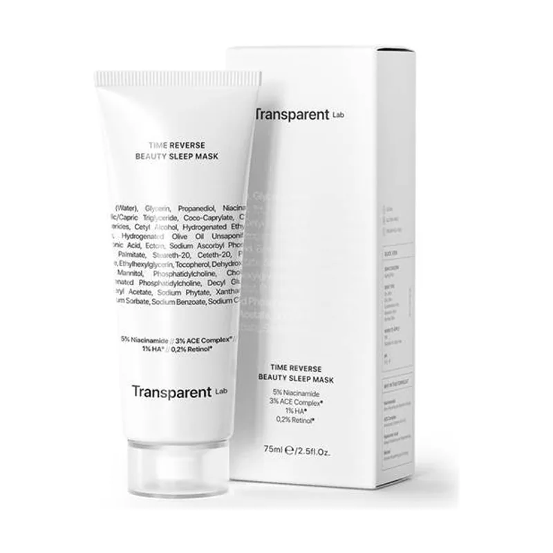 Transparent Lab Time Reverse Beauty Sleep Mask 75ml
