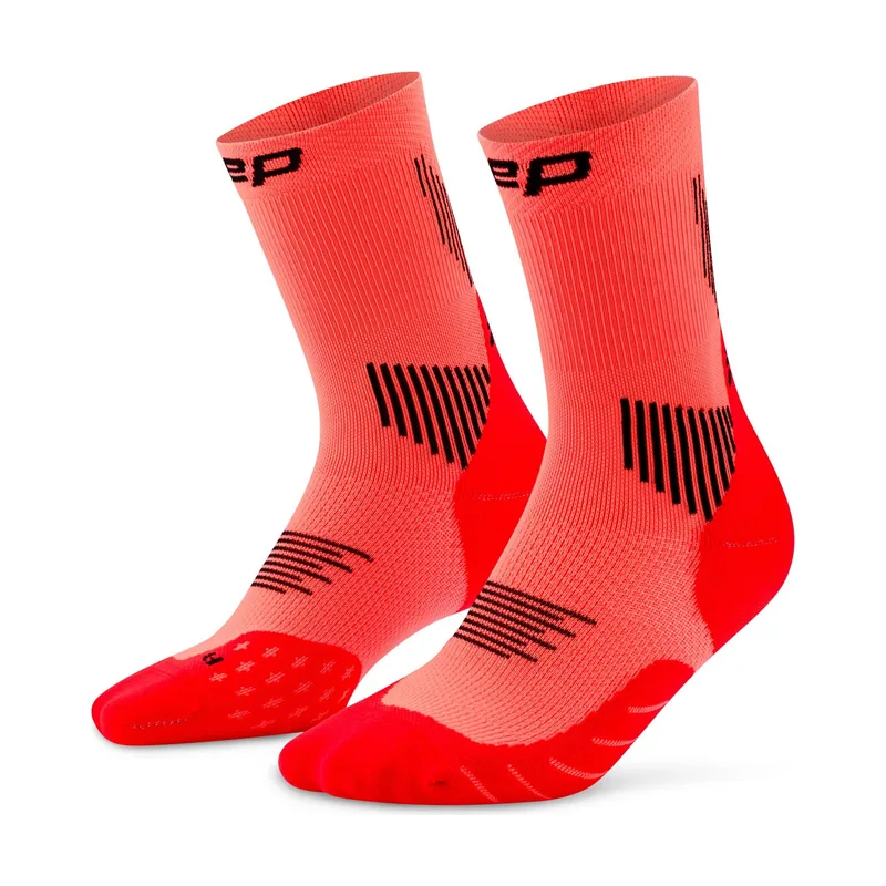 Calcetines de running neon Core Run Socks Mid Cut 5.0 para mujer