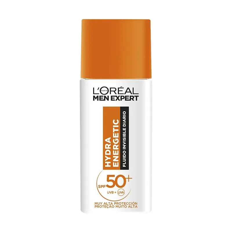 L'Oréal Paris Men Expert Hydra Energetic Fluido Invisible Diario SPF50 50 ml