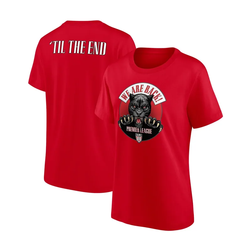 Play-off del Sunderland Camiseta "Ganadores, Volvemos" para mujer - Roja