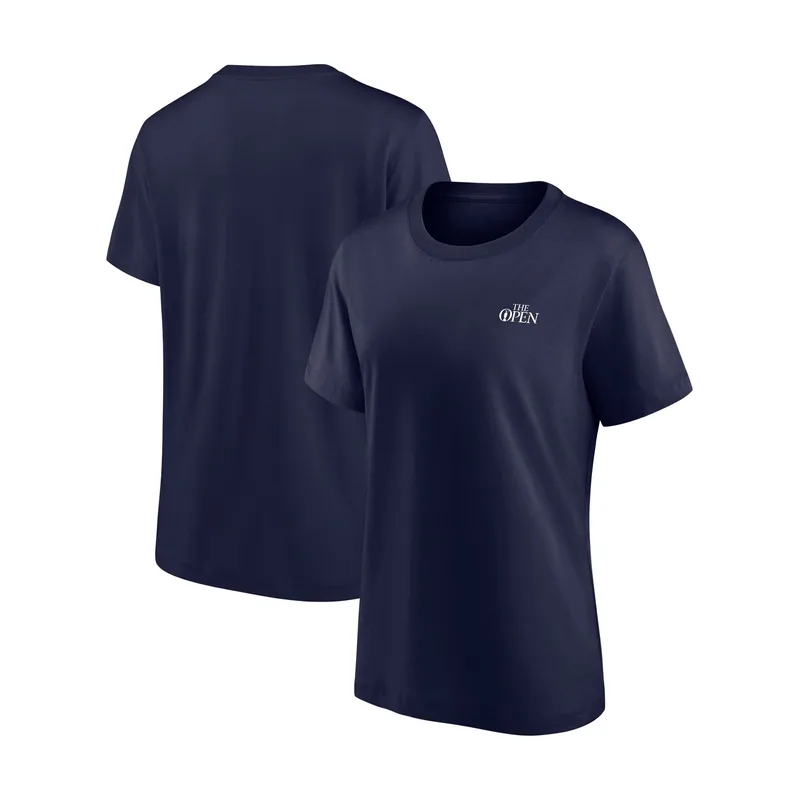 Camiseta Crest Essentials del The Open para mujer - Azul marítimo
