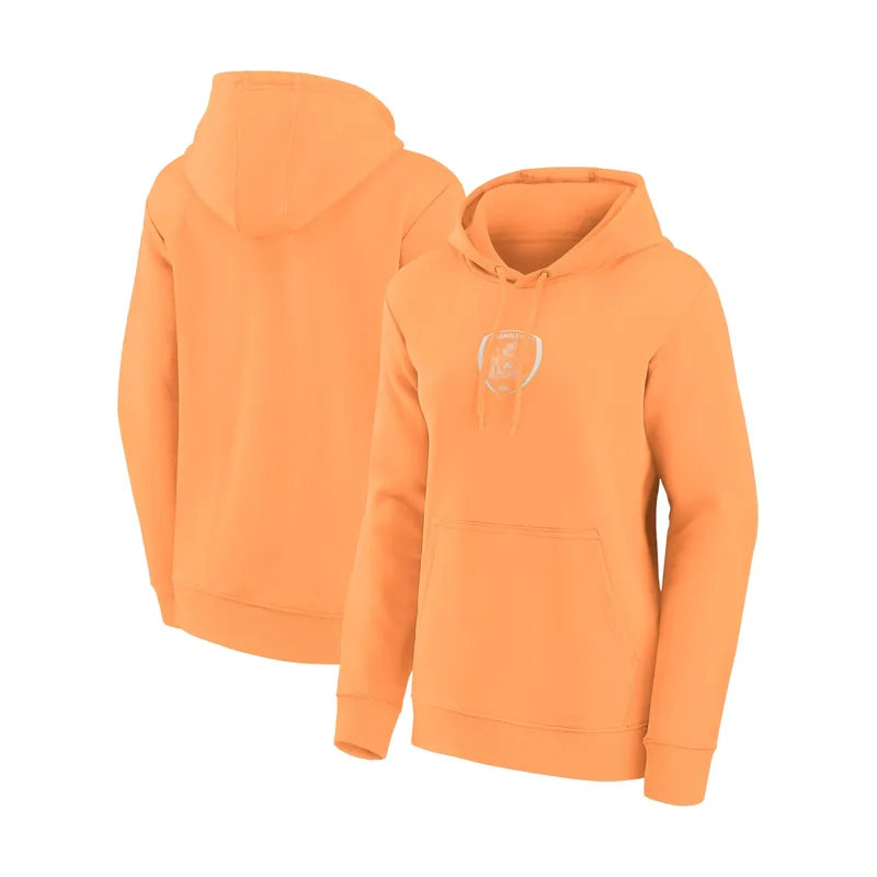 Sudadera con capucha Barnsley Mono Graphic para mujer - Naranja simulada