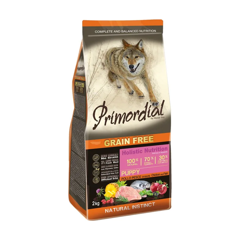 Pienso Grain Free para Cachorros de Pollo y Marisco 2 kg