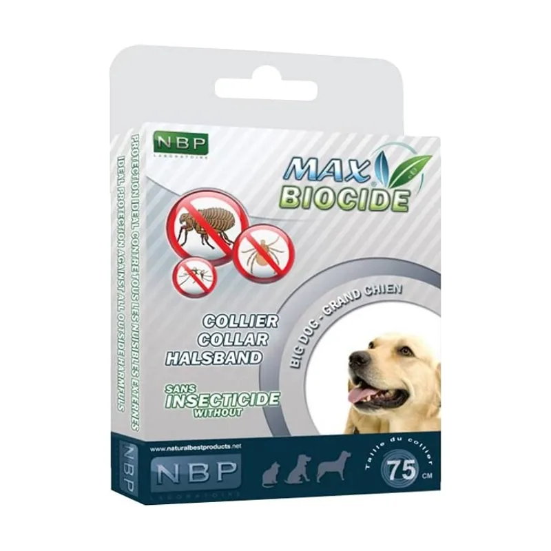 Collar Antiparasitario Biocide para Perros 38 cm