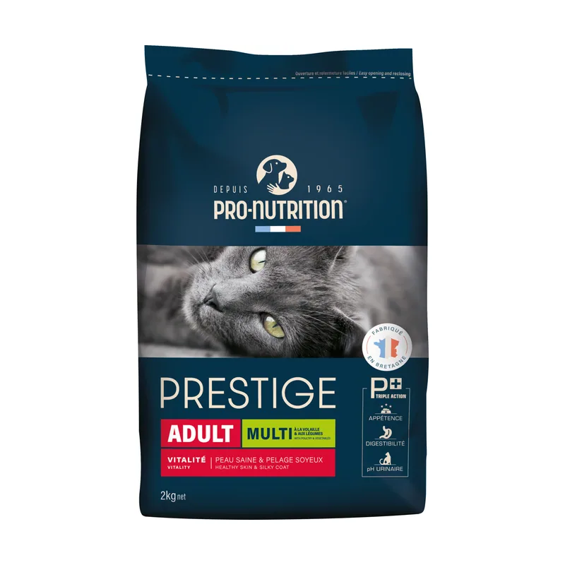 Pienso Prestige Adult Multi Aves de Corral para Gatos 2 kg