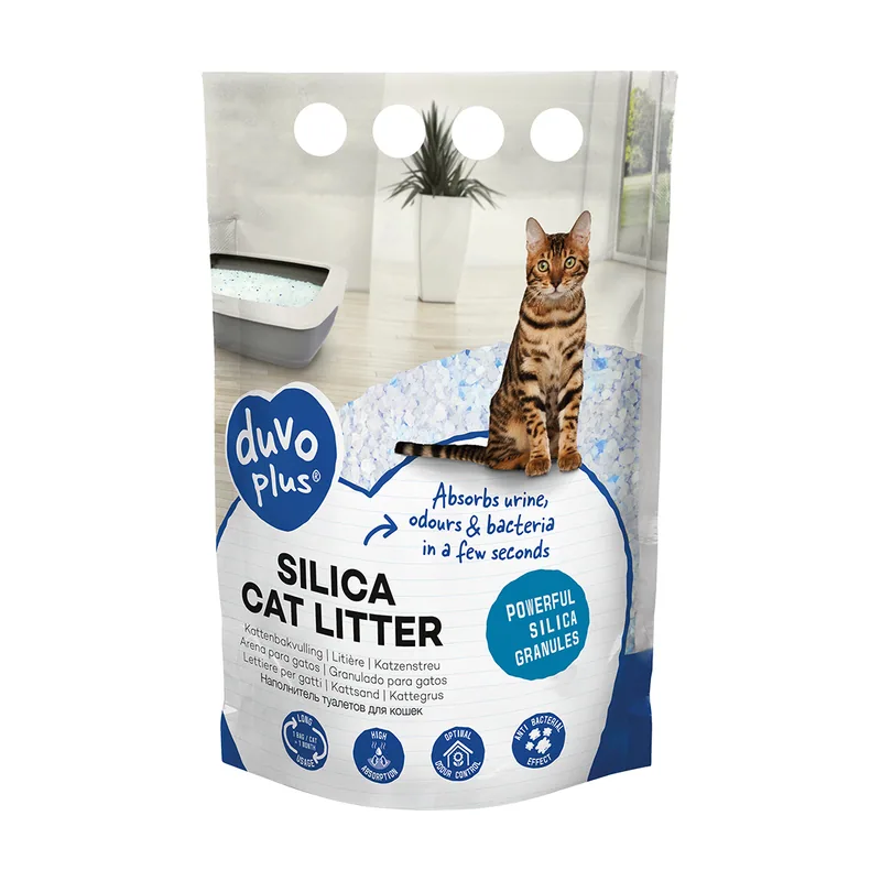 Arena de Sílice para Gatos 5 L