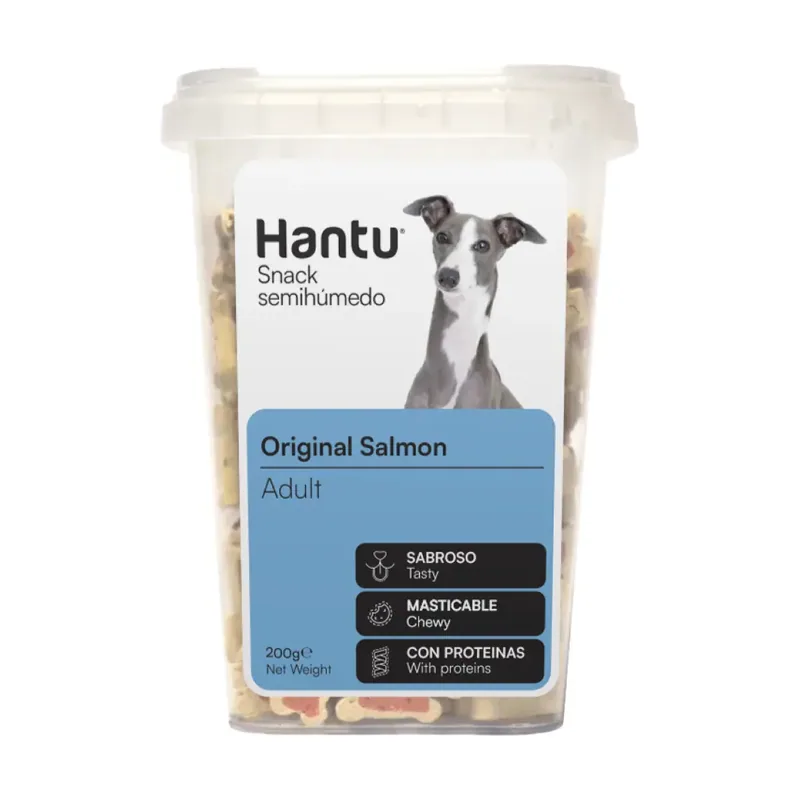Snack Semihúmedo de Salmón para Perros 200 GR