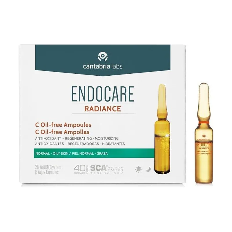 Endocare Radiance C Oil Free Ampollas 10x2ml