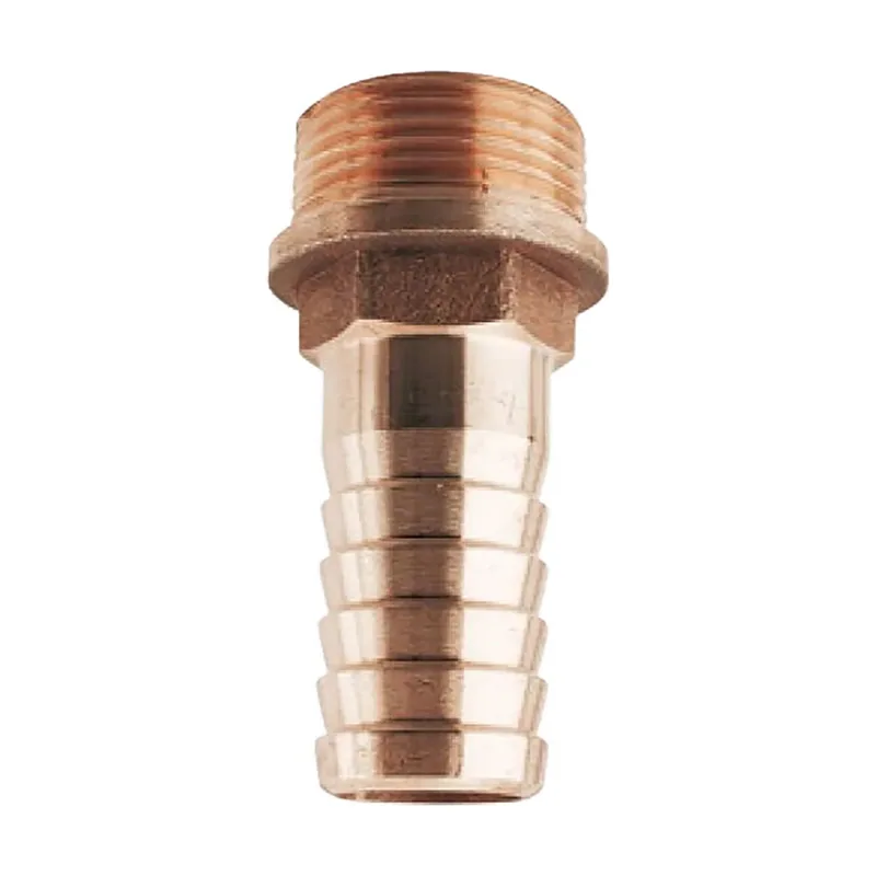 Conector Recto Bronce M 2 1/2" 60 mm