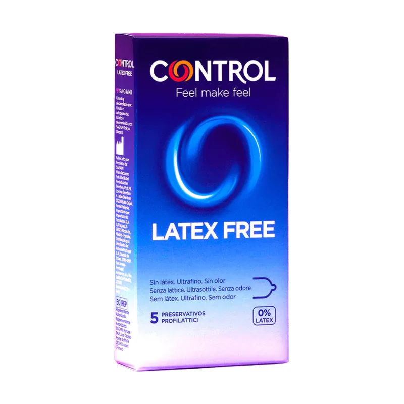 Condones de látex Free x5