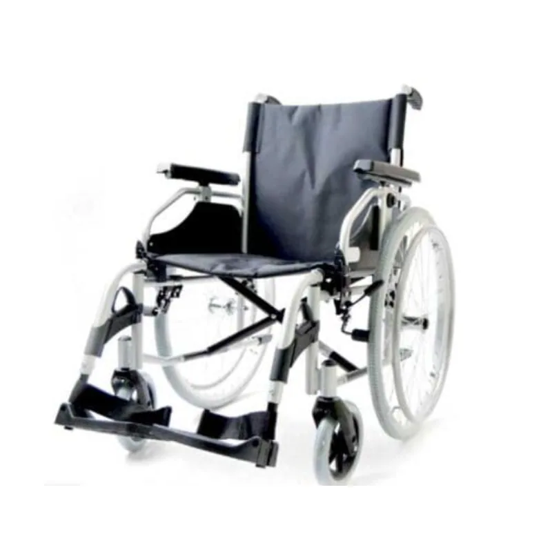 Silla De Ruedas Linus Gris Rueda Grande A500