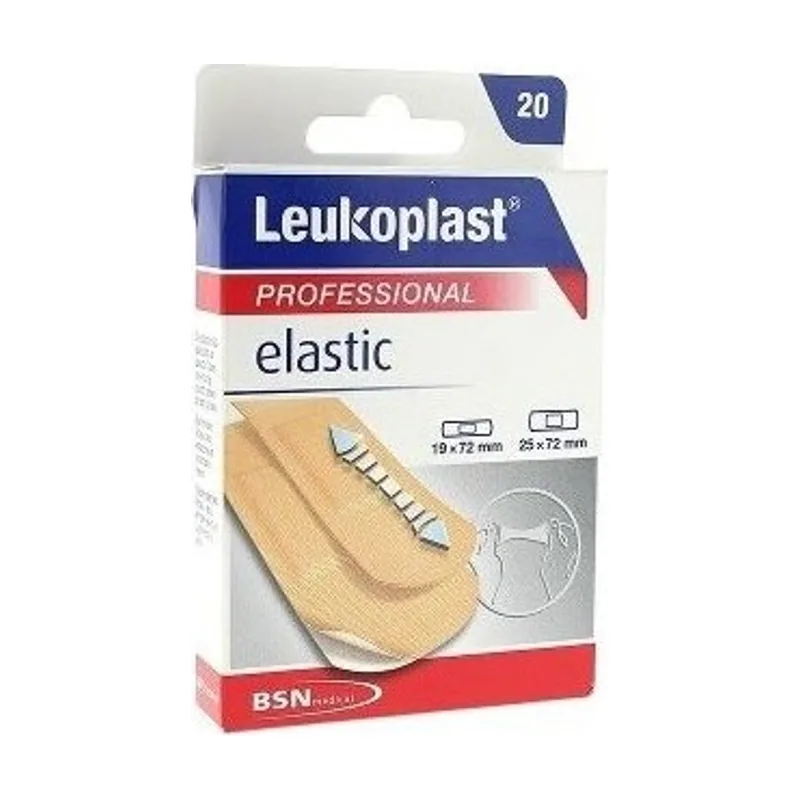 Leukoplast Elastic Tiritas Tamaño Surtido 20 uds