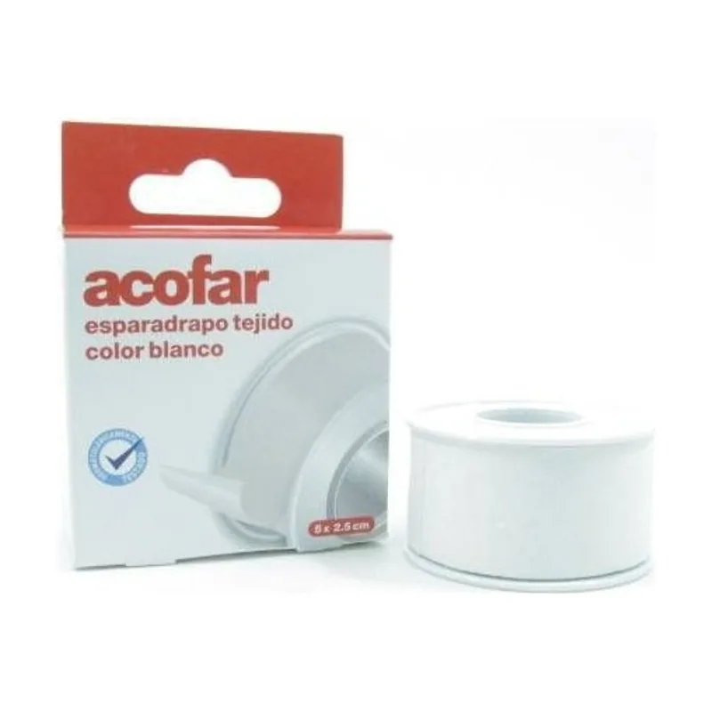 Esparadrapo Tela Blanco 5x2,5cm
